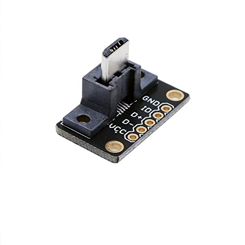 USB MicroB Plug Breakout Board Type B 5pin Male Connector Adapter Module for Arduino
