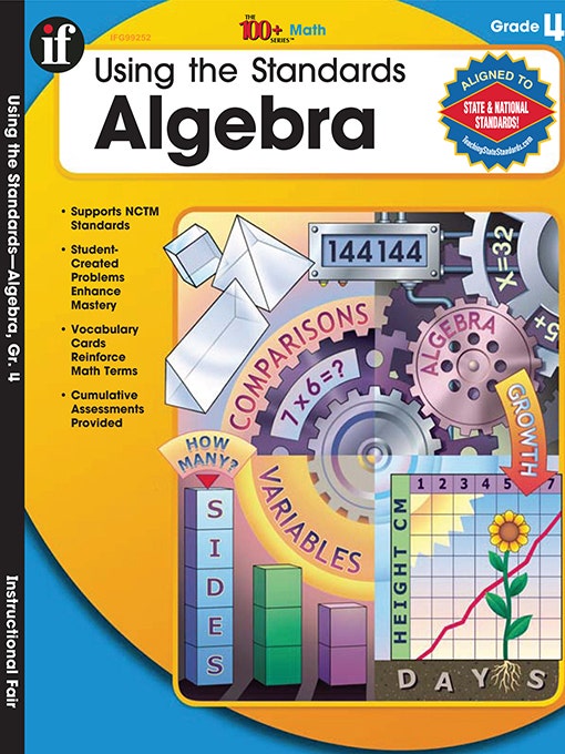 Using the Standards Algebra Gr 4 Ebook