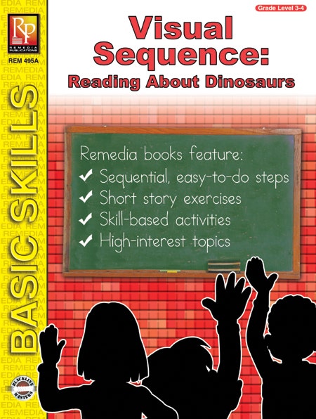 Visual Sequence: Reading About Dinosaurs Ebook