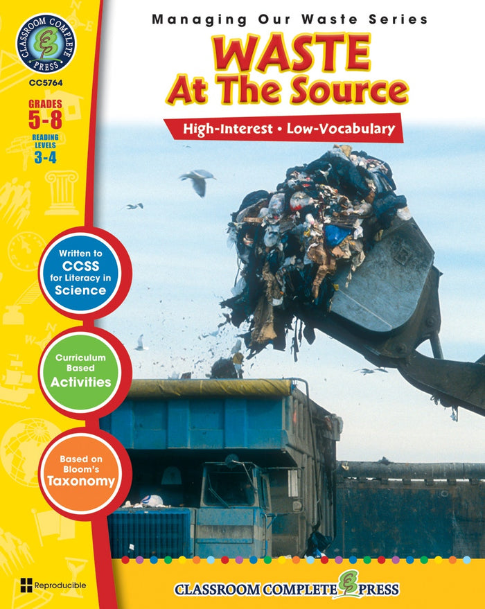 Waste: At the Source Gr. 5-8 Ebook