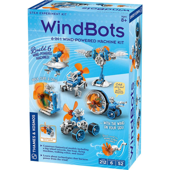 WindBots 6-in-1 Wind-Powered Machine Kit