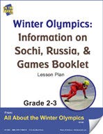 Winter Olympics: Information on Sochi Russia Gr. 2-3 Lesson