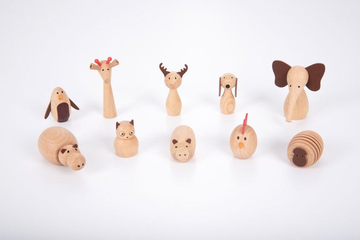 Wooden Animal Friends