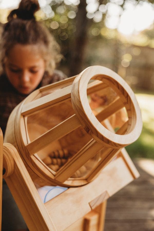 Wooden Cement Mixer