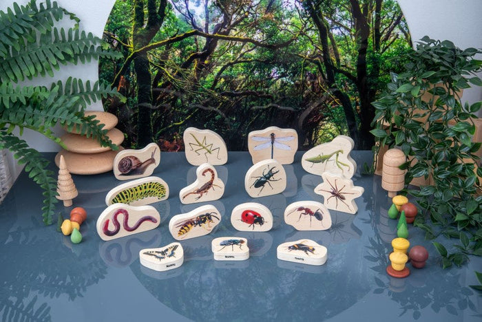 Wooden Minibeast Blocks