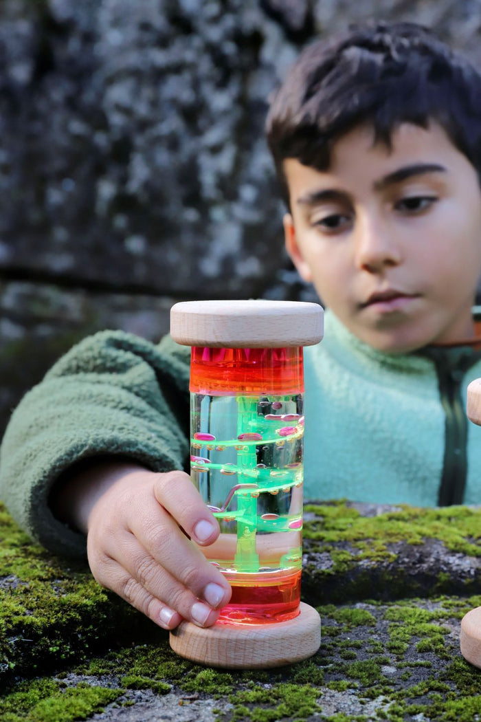 Wooden Sensory Liquid Cylinders 4pk