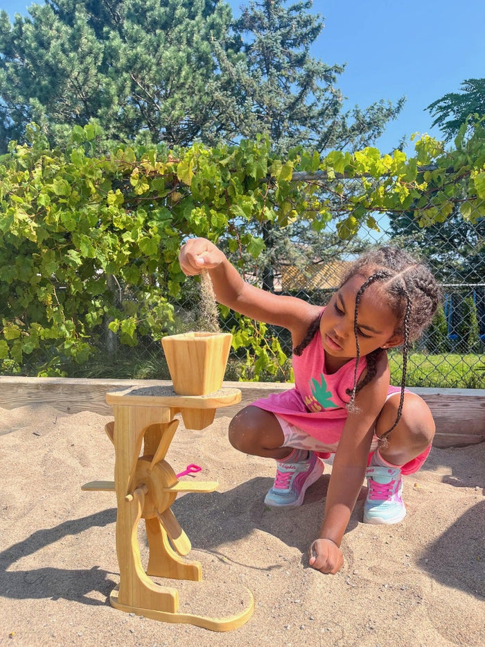 Wooden Water & Sand Wheel
