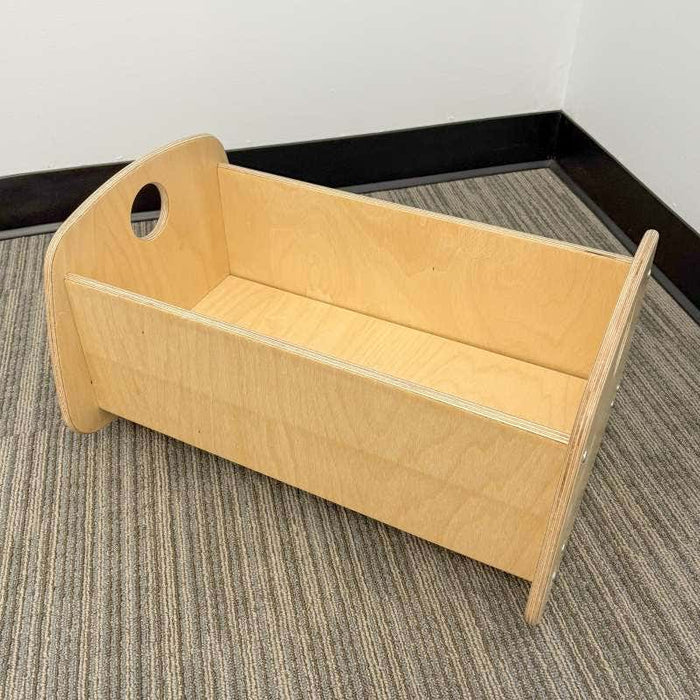 Woodlyn Doll Cradle 20inL x 14inW x 11inH