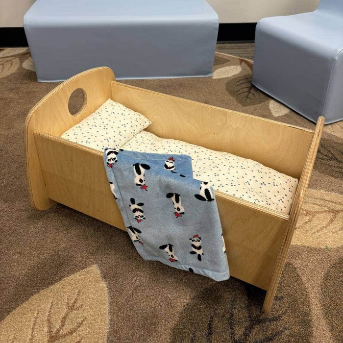 Woodlyn Doll Cradle 20inL x 14inW x 11inH