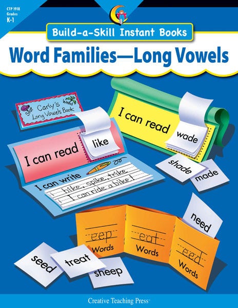 Word Families-Long Vowels Build-A