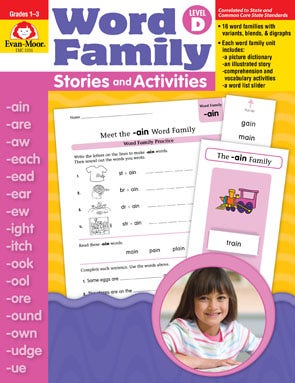 Word Family Stories and Activities Level D Ebook
