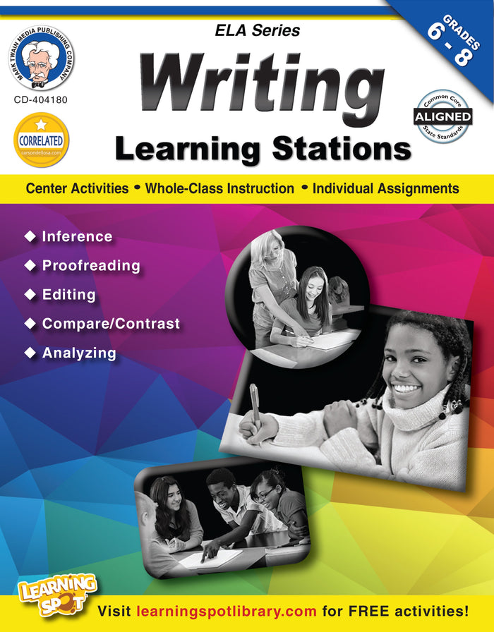 Writing Learning Stations Ebook